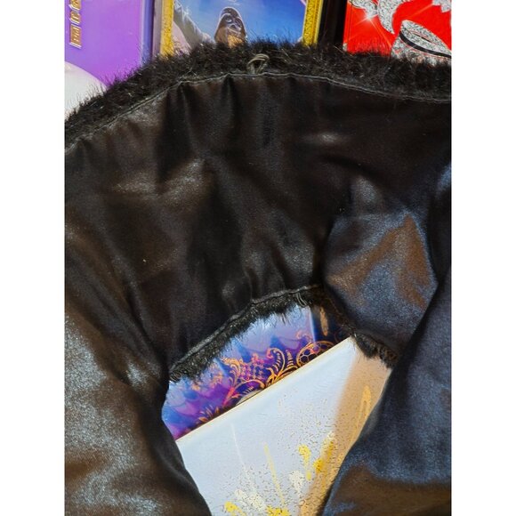 Faux Fur Black Wrap Collar Scarf - Picture 9 of 13